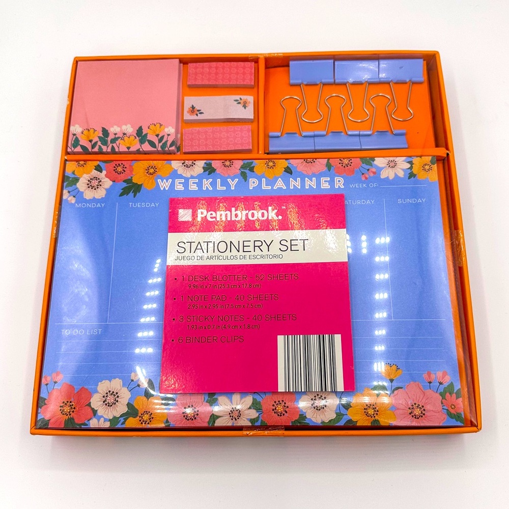 Pembrook Floral Stationery Set